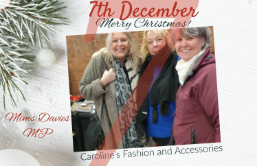 On the 7th Day of Christmas, Mims Davies MP presents - Caroline’s Fashion and Accessories