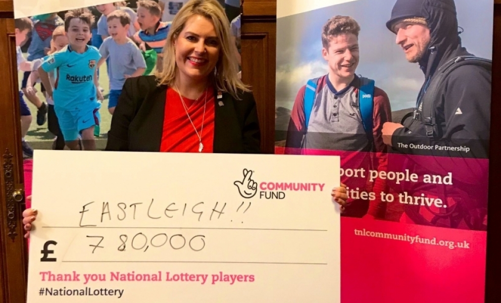 Eastleigh MP Mims Davies Applauds Lottery Cash for Local Charities and Projects