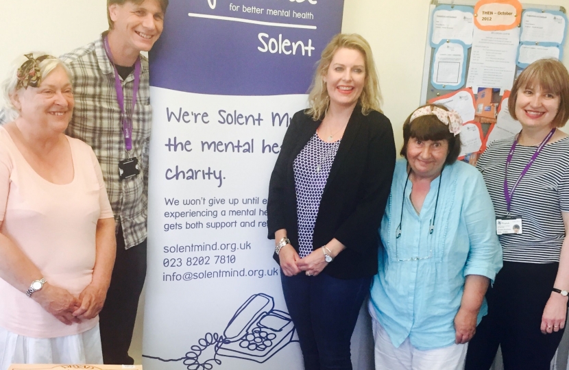 Raising Money at Solent Mind's Eastleigh Wellbeing Centre