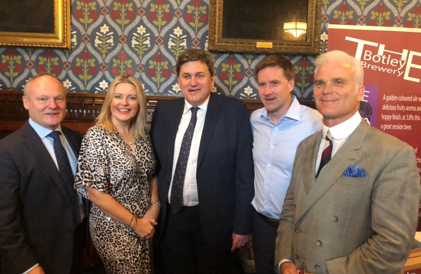 Mims with fellow Hampshire MPs