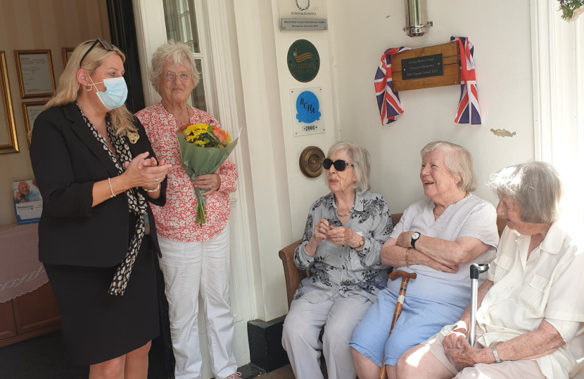 Mims Davies Walstead Place Care Home
