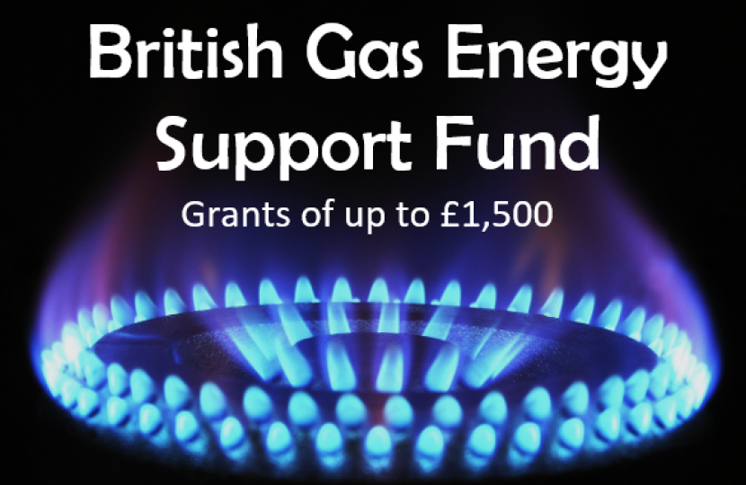Mims Davies MP shares British Gas Energy Support Fund