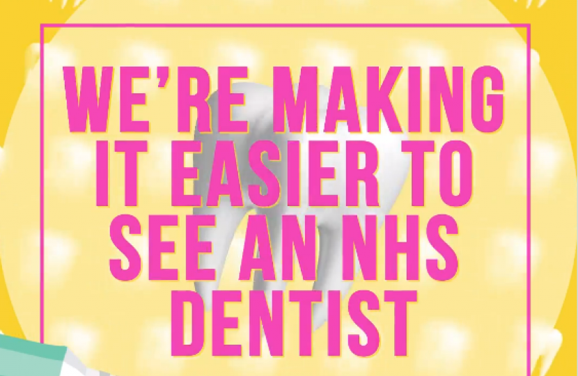 Mims Davies MP supports radical new plan to recover and reform NHS dentistry