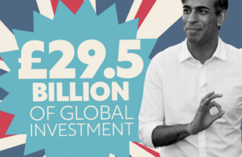 Mims Davies MP Thrilled £29.5bn of Investment unveiled at Historic Global Investment Summit
