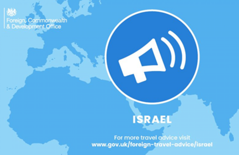 Israel FCDO travel advice 