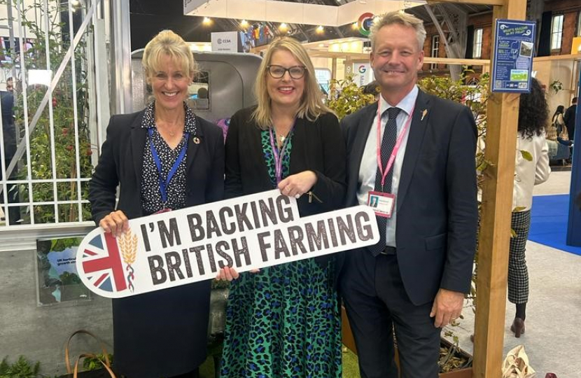 Mims Davies MP announces £220 million package to support farmers