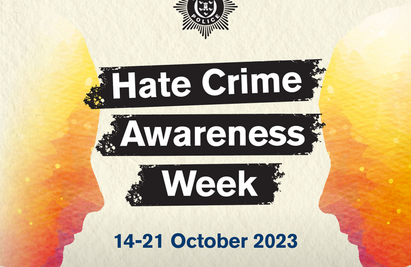 Mims Davies MP Supports Hate Crime Awareness Week