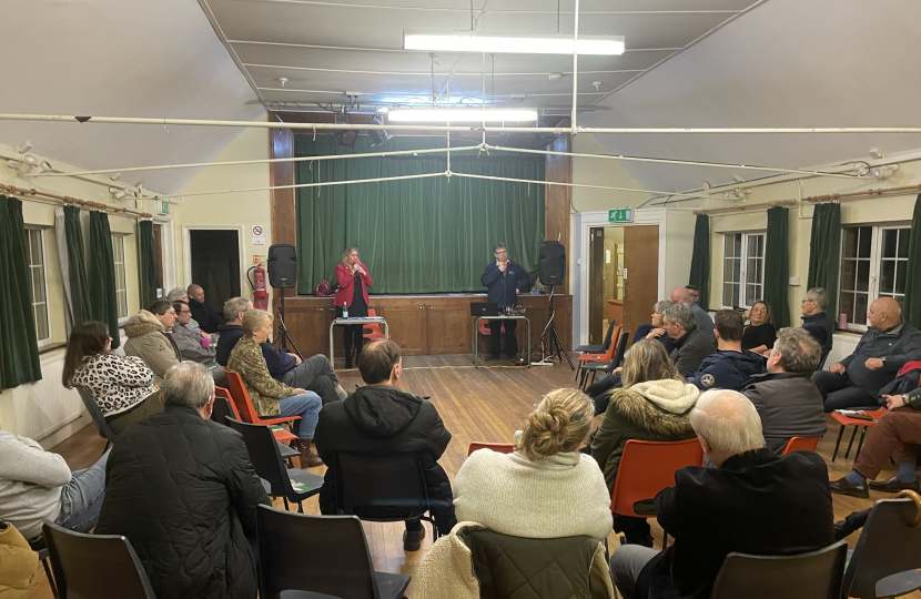 Mims Davies MP Hosts First 'In Conversation' Event in Horsted Keynes