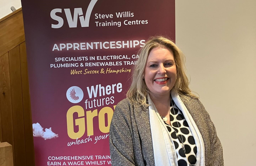 Mims Davies MP Joins Steve Willis Apprentice Graduation 2024