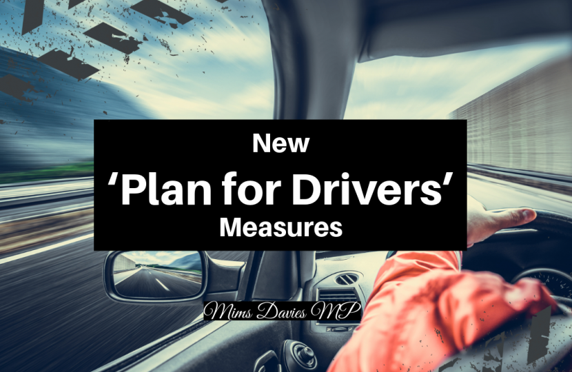 Mims Davies MP Announces New ‘Plan for Drivers’ Measures
