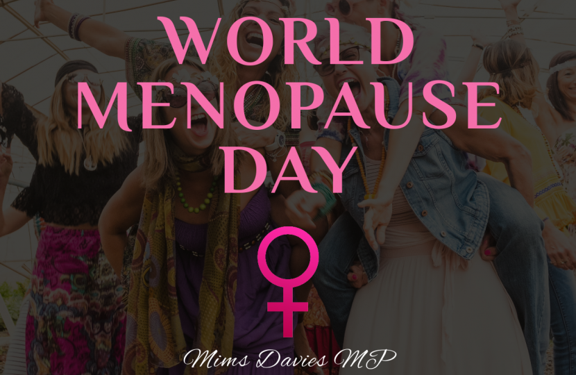 Mims Davies MP shares the importance of World Menopause Day 2023