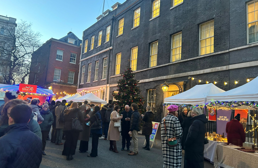 Mims Davies MP Thrilled to Join No10 Christmas Showcase