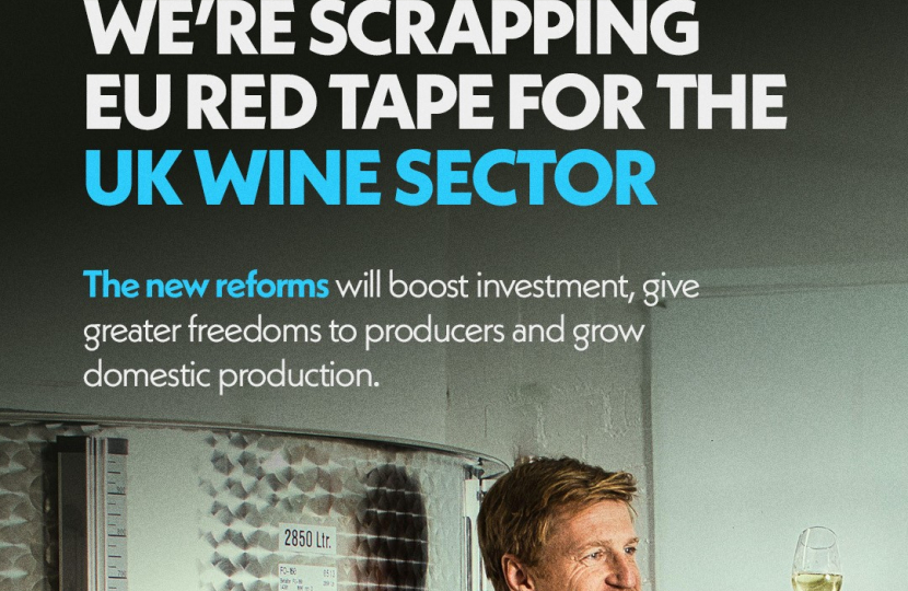 Mims Davies MP Introduces New Wine Reforms