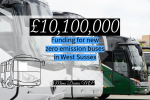 Mims Davies MP welcomes £10,100,000 for new zero-emission buses in West Sussex County Council