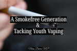 Mims Davies MP supports creating a Smokefree Generation and tacking Youth Vaping