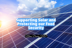 Mims Davies MP supports Solar and protecting our Food Security