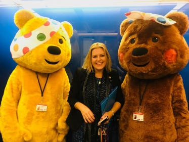 Mims with Pudsey