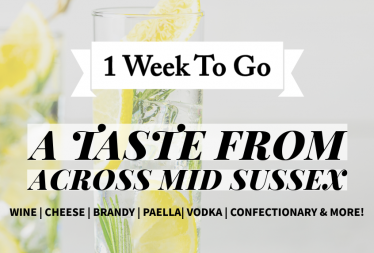 Mims Davies MP's 'A Taste from Across Mid Sussex' in Parliament - 1 Week To Go