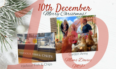 On the 10th Day of Christmas, Mims Davies MP presents - Harbour and Garden Army