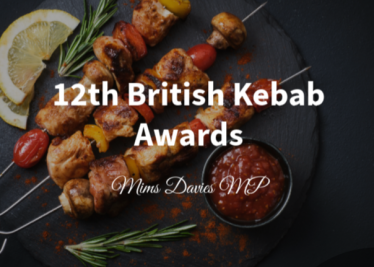 Mims Davies MP Welcomes the 12th British Kebab Awards - Unveiling Culinary Excellence Sponsored by Just Eat Takeaway