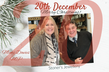 On the 20th Day of Christmas, Mims Davies MP presents - Stoner's Jewellery