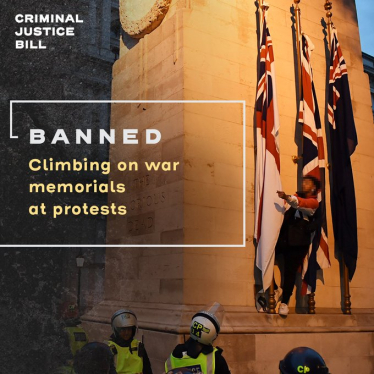Mims Davies MP backs Home Office measures to stop Protestors climbing War Memorials