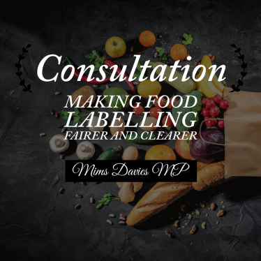Mims Davies MP welcomes Consultation to make food labelling fairer and clearer