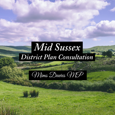 Mims Davies MP Shares Mid Sussex District Plan Consultation