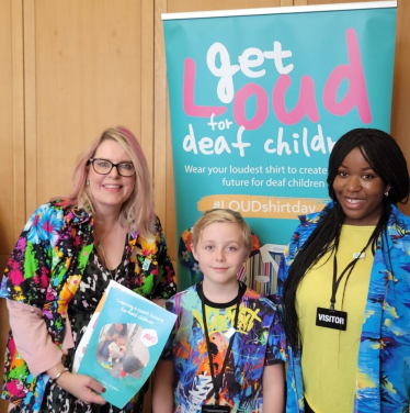 Mims Davies MP Joins Loud Shirt Day in Parliament