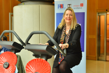 Mims Davies MP Joins the Poppy Ride for Remembrance Day 2023