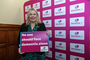 Mims Davies MP Joins Dementia UK's Fix the Funding CHC Parliamentary event
