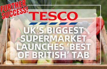 Mims Davies MP supports Tesco launch of 'Best of British' section online