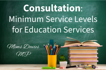 Consultation on Minimum Service Levels for Education Services