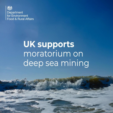 Mims Davies MP Supports Moratorium on Deep Sea Mining