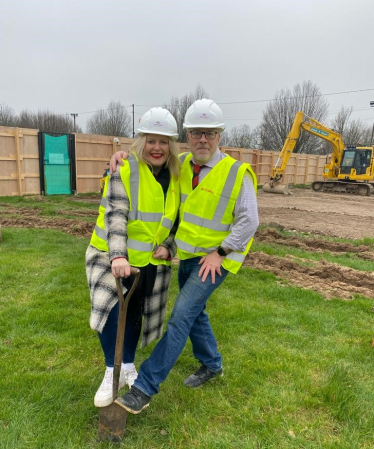 Mims Davies MP is thrilled the Haywards Heath Rugby Football Club is breaking ground on fundraising for their clubhouse.