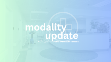 Modality update